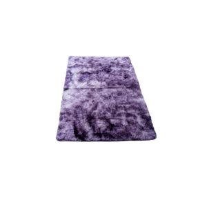 Faux Fur Rug Purple