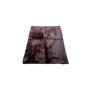Faux Fur Rug Brown